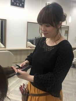 ラシックヘア 土山店(LASSIC HAIR)の写真/数々のコンテストで受賞経験のあるスタイリスト在籍！ゲストのなりたいを叶えるために進化し続けるサロン☆