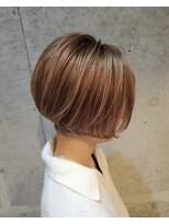 ヒルズ(Hills)&nbsp;エッジショート☆ミルクティーベージュ