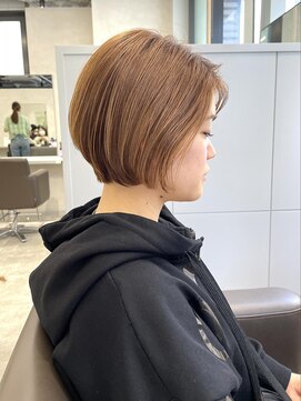 キートス(Kiitos) ショートボブ/ボブ/ショートボブ/大阪梅田