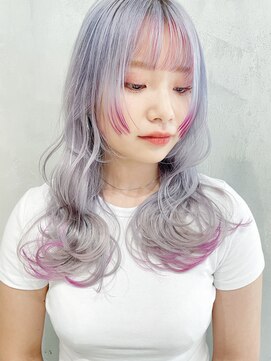 アルバム 渋谷パルコ(ALBUM) ★ウルフレイヤーアクセントピンク_ショコラアッシュ_38927☆