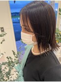 切りっぱなしボブ