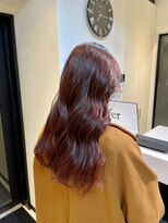 シファー(～Cifer) ピンクベージュふんわりカールカシスピンクお客様ヘア☆