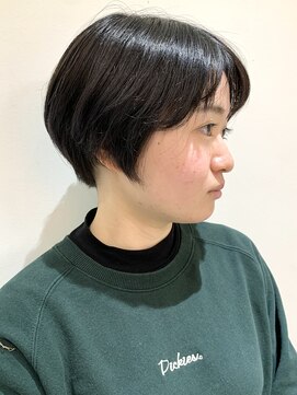 フォーク FOLK 【FOLK】透明感ダークイビー☆似合わせショートボブ♪