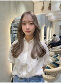 【Lond naitre Naomi】ペールベージュのインナーカラー
