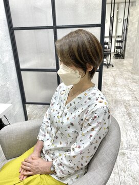 イーズ バイ インス(Yeeee.s by INCE) 白髪ぼかし/脱白髪染め/脱白髪染めハイライト/透明感