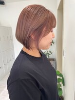 ジーナ サンシャイン通り池袋(Zina)&nbsp;髪質改善＊ピンクベージュ＊美髪のススメ【Zina 池袋】