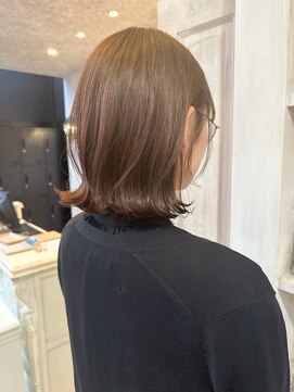 キャアリー(Caary) 福山caary人気切りっぱなし外ハネボブ秋カラー20代30代