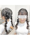 雨の日にもおすすめヘアスタイル