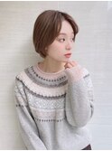 丸顔さんにおすすめ簡単イメチェン2way前髪くびれミディアム