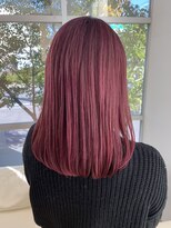 ロエン 西岡崎店(ROEN)&nbsp;＃ピンクベージュ/ミディアム/ワンブリーチ/透明感