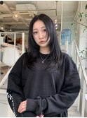 ◇前髪無しロングレイヤー