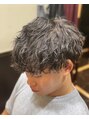 ヒロギンザバーバーショップ 神楽坂店(HIRO GINZA BARBER SHOP) 波巻き、波打ちパーマ