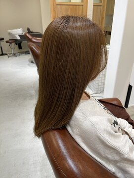 ファスナーグランデ(fustener grande) ハイトーンベージュ×ブリーチ無しカラー