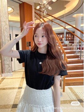 ジーナ 渋谷神南(Zina) 『ブリーチなしで作るピンクカラー』森川士音