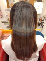 ヘアー ナチュレ モールド(hair nature mold) 乾燥毛が美髪に変わる髪質改善縮毛+補修TR6種