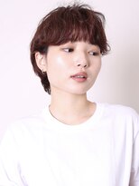 ヨファ ヘアー(YOFA hair)&nbsp;大人ガーリー似合わせカットメルティカラーマッシュショート0106