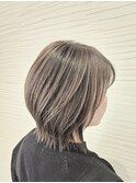 グレージュ系シャドールーツ 大人上品カラー仙台 20代30代40代
