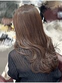 【江添茉友】パープルベージュ/赤み消しカラー/韓国風