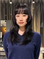 ジアン テラス(GIEN TERRASSE)&nbsp;#ミディアムレイヤー#フェイスレイヤー#姫カット/岸本理希