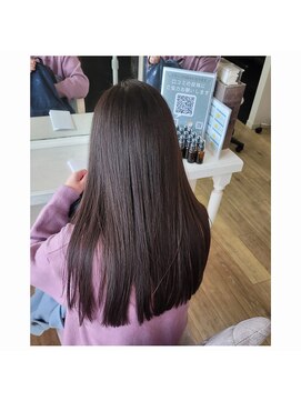 ルーミールーム(RoomieRoom) 透明感/髪質改善/ツヤ髪/暗髪黒髪/艶カラー/40代50代髪型