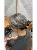 CIEL立川×木村優作　ホワイトシルバーシャドールーツ