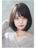 ボブ清楚系、きれい系