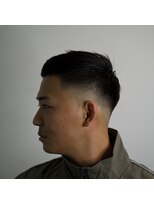 ヒロギンザ 上野店(HIRO GINZA) フェードスキンフェードバーバースタイルメンズ短髪