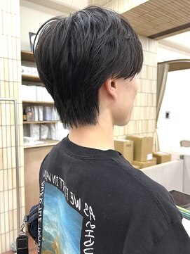 パークレーン アイス イヴェン(park lane ICI yeven) メンズカットシースルーマッシュ学割髪質改善ダウンパーマYUKI