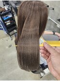 ブリーチ、複雑履歴、ビビり毛、縮毛矯正(EIGHT  北谷　アライ)
