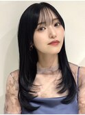 髪質改善トリートメントミルクティーベージュカラーくびれヘア