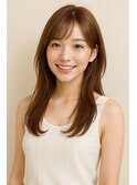 レイヤーカット髪質改善トリートメント前髪カット