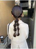 編みおろしツイン