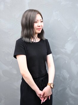 モティーク(mottiek)の写真/［津山］こだわりの薬剤で、透き通るような艶感と透明感が実現☆あなただけのカラーで周りと差がつく―。