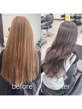 ガルボヘアー 桟橋店(garbo hair) 高知 艶髪 大人可愛い 韓国風 20代30代40代