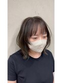 顔周りレイヤー 簡単スタイリング