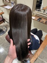 〈STEP3.4〉  栄養分チャージ＋ケラチンでしっかりコーティング