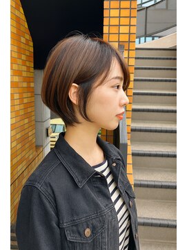 コポル(Copol) まわりと差がつく丸みショート×マロンブラウン