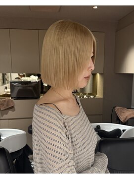 メゾンマイル 恵比寿(maison mile) #ブリーチなしダブルカラー#ワインレッド#ボルドーカラー#前髪