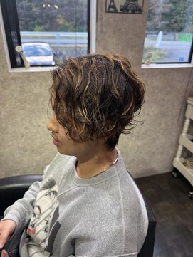 ボブフルール(BOB fleur) メンズ/ルーズサーフパーマ