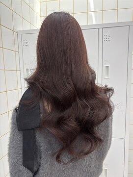 ガーランド(Girland) 【girland】ピンクブラウン　韓国風/レイヤーカット