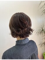 アール 大東店(R)&nbsp;クリニックパーマ／クリスタルカラー“グレージュブラウン"