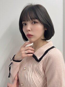 エアー 横浜(AIR) ◎暗髪内巻き艶ボブ