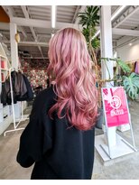 アンゼロ(UNZELO)&nbsp;ベージュとピンクのツートンカラー