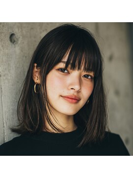 エルイコールアイエム(L=im) 前下がりボブミディアム髪型オススメ２０代３０代４０代