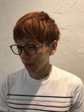 ソレイユ シンサカエ(SOLEIL SHINSAKAE) 人気のオレンジ×ツーブロックマッシュ☆