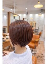 ジプソ 池袋西口(Gypso)&nbsp;白髪ぼかし×髪質改善×ショートカット＋カラー