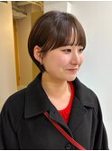 丸みショート