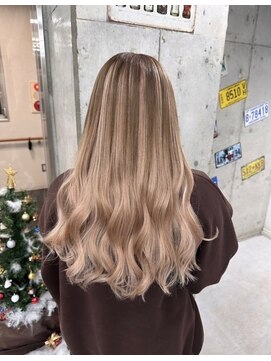 モアナ バイ ヘッドライト 上田店(Moana by HEADLIGHT) Moana【上田】#グラデーション#ケアブリーチ#ハイトーン