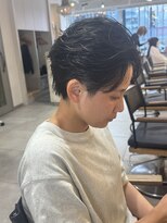 キャンバス バイ ネオリーブ 横浜西口(Canvas by neo.)&nbsp;横浜★毛流れはフェザーパーマニュアンスパーマ