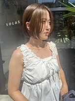ソラス(SOLAS)&nbsp;ボブ×オリーブベージュ